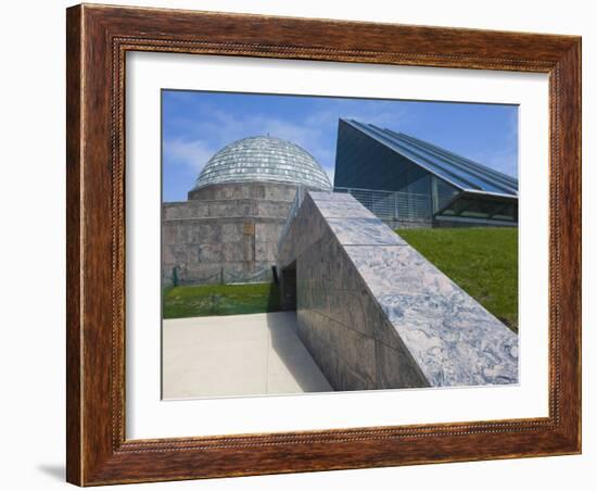 Adler Planetarium, Chicago, Illinois, United States of America, North America-Amanda Hall-Framed Photographic Print