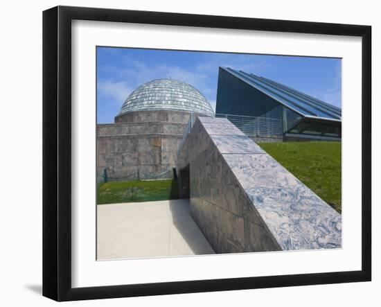 Adler Planetarium, Chicago, Illinois, United States of America, North America-Amanda Hall-Framed Photographic Print