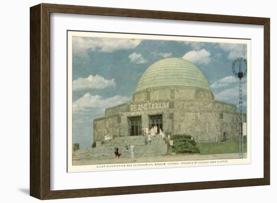 Adler Planetarium, Chicago, Illinois-null-Framed Art Print