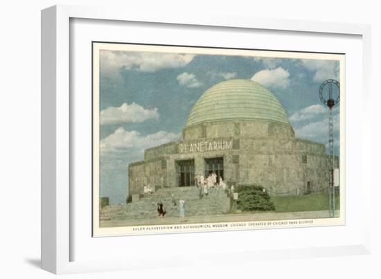 Adler Planetarium, Chicago, Illinois-null-Framed Art Print