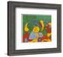 Adlige In Der Fallgrube-Joan Miro-Framed Art Print