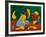 Adlige In Der Fallgrube-Joan Miro-Framed Art Print