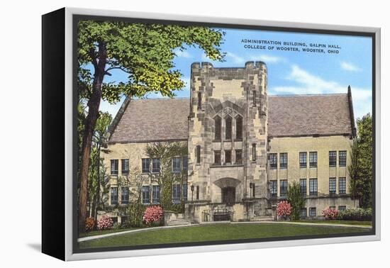 Administration Building, College of Wooster-null-Framed Stretched Canvas