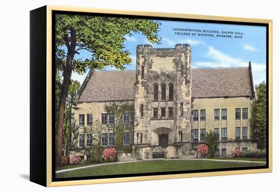 Administration Building, College of Wooster-null-Framed Stretched Canvas