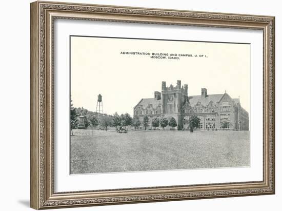 Administration Building, University of Idaho-null-Framed Art Print