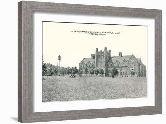 Administration Building, University of Idaho-null-Framed Art Print