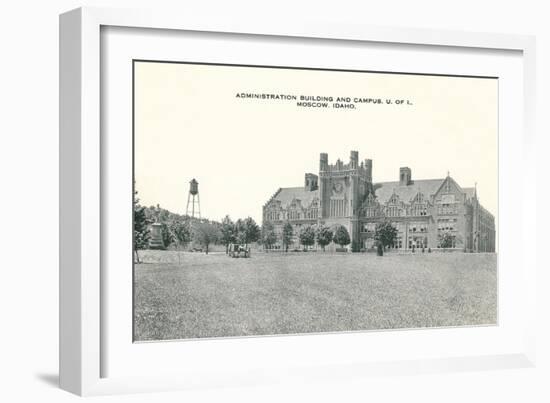 Administration Building, University of Idaho-null-Framed Art Print