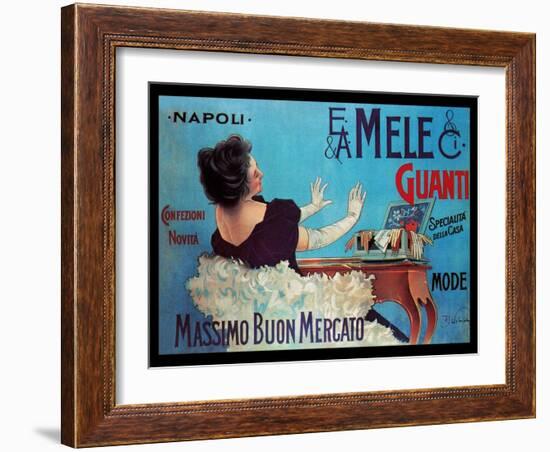 Admirable Glove Collection and Assortment from Mele-Aleardo Villa-Framed Art Print