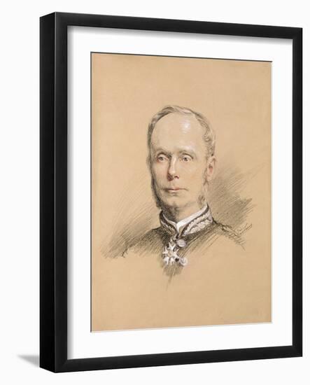 Admiral Amedee Anatole Courbet (1827-85)-Paul Sarrut-Framed Giclee Print
