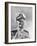 Admiral Chester with Nimitz During WWII-null-Framed Photographic Print