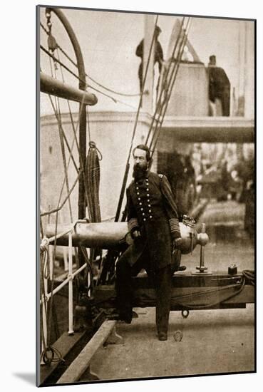 Admiral David D. Porter, 1861-65-Mathew Brady-Mounted Giclee Print