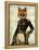 Admiral Fox Full-Fab Funky-Framed Stretched Canvas