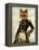 Admiral Fox Full-Fab Funky-Framed Stretched Canvas