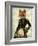 Admiral Fox Full-Fab Funky-Framed Premium Giclee Print