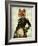 Admiral Fox Full-Fab Funky-Framed Premium Giclee Print