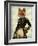 Admiral Fox Full-Fab Funky-Framed Premium Giclee Print