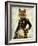 Admiral Fox Full-Fab Funky-Framed Premium Giclee Print