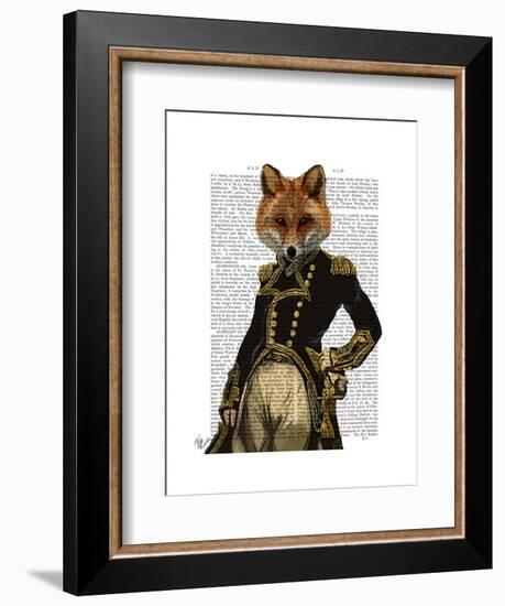 Admiral Fox Full-Fab Funky-Framed Art Print