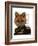 Admiral Fox Portrait-Fab Funky-Framed Premium Giclee Print