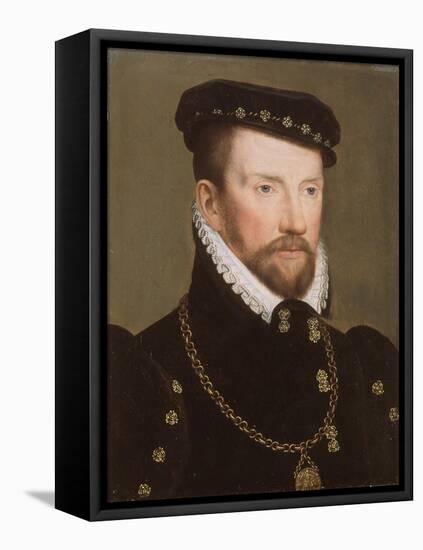 Admiral Gaspard II De Coligny, 1565-70-Francois Clouet-Framed Premier Image Canvas