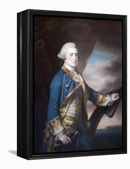 Admiral Harry Paulet-Francis Cotes-Framed Stretched Canvas