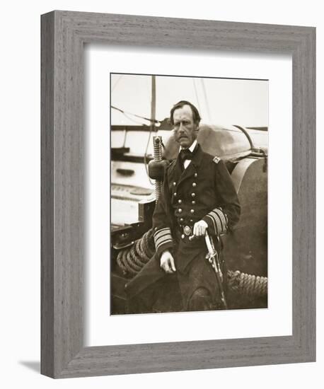 Admiral John A. Dahlgren-Mathew Brady-Framed Giclee Print