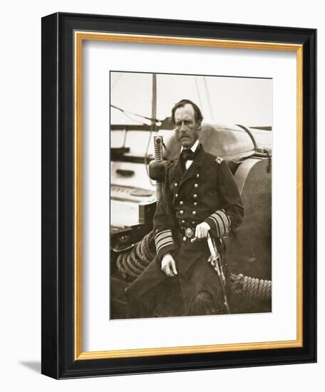 Admiral John A. Dahlgren-Mathew Brady-Framed Giclee Print