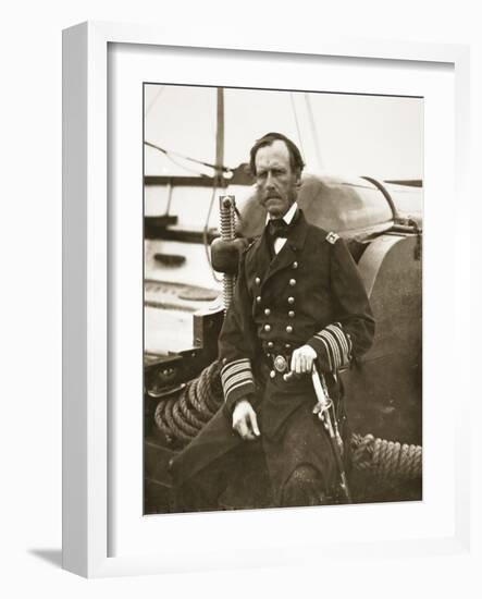 Admiral John A. Dahlgren-Mathew Brady-Framed Giclee Print