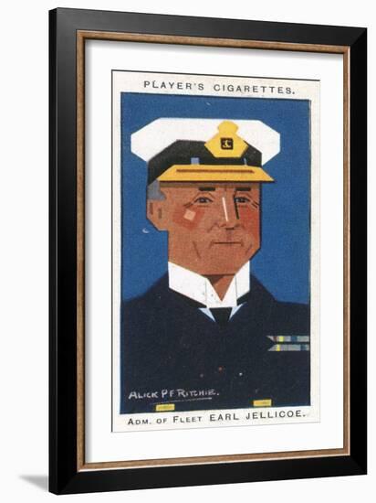 Admiral of the Fleet - Earl Jellicoe-Alick P.f. Ritchie-Framed Art Print