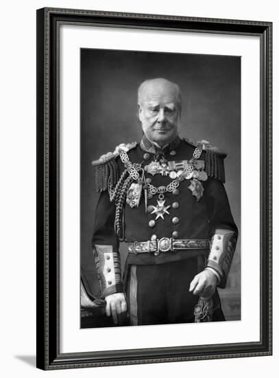 Admiral of the Fleet Sir Henry Keppel (1809-190), 1893-W&d Downey-Framed Photographic Print