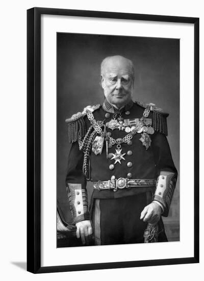 Admiral of the Fleet Sir Henry Keppel (1809-190), 1893-W&d Downey-Framed Photographic Print