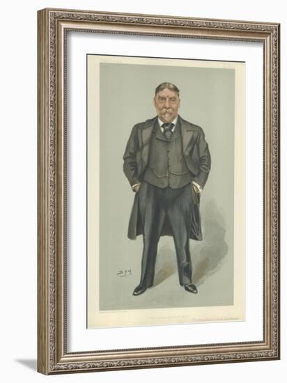 Admiral Sir Archibald Lucius Douglas-Sir Leslie Ward-Framed Giclee Print