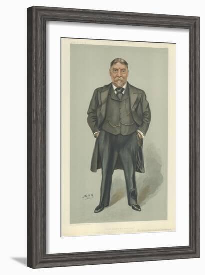 Admiral Sir Archibald Lucius Douglas-Sir Leslie Ward-Framed Giclee Print