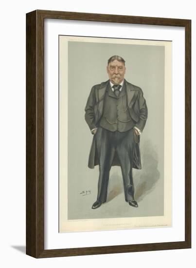 Admiral Sir Archibald Lucius Douglas-Sir Leslie Ward-Framed Giclee Print