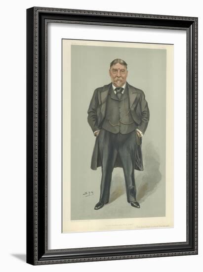 Admiral Sir Archibald Lucius Douglas-Sir Leslie Ward-Framed Giclee Print