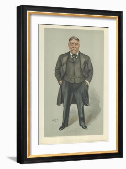 Admiral Sir Archibald Lucius Douglas-Sir Leslie Ward-Framed Giclee Print