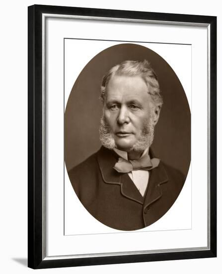 Admiral Sir Astley Cooper Key, Kcb, Frs, Dcl, First Sea Lord of the Admiralty, 1883-Lock & Whitfield-Framed Photographic Print