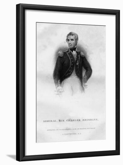 Admiral Sir Charles Brisbane (1769-182), 1837-W Greatbatch-Framed Giclee Print