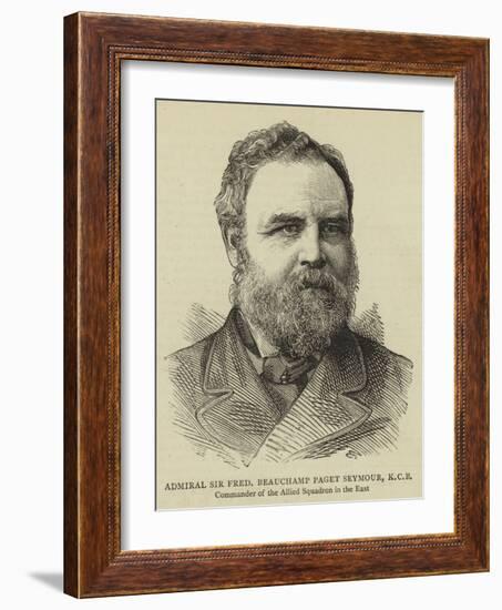 Admiral Sir Frederick Beauchamp Paget Seymour-null-Framed Giclee Print