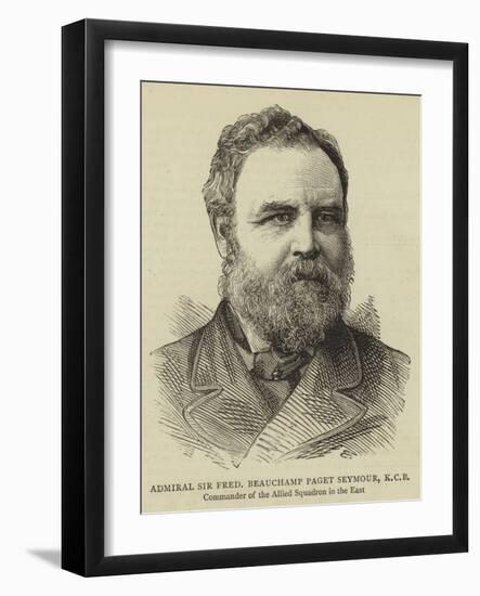 Admiral Sir Frederick Beauchamp Paget Seymour-null-Framed Giclee Print