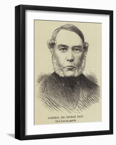 Admiral Sir George Back-null-Framed Giclee Print