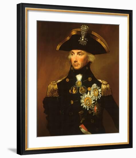 Admiral Sir Horatio Nelson-Lemuel Francis Abbott-Framed Giclee Print