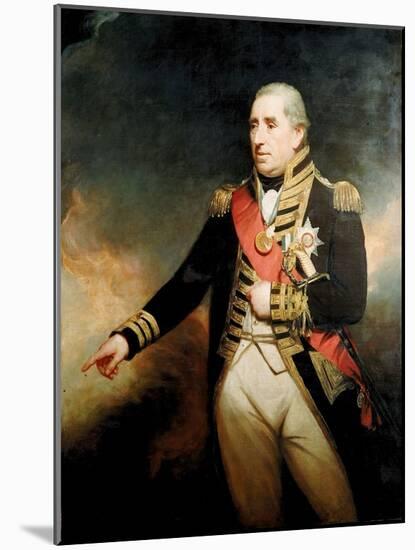 Admiral Sir John Thomas Duckworth (1748-1817), Late 18Th to Early 19Th Century (Oil Painting)-William Beechey-Mounted Giclee Print