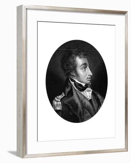 Admiral Sir William Sydney Smith (1764-184), Naval Commander, 1837-null-Framed Giclee Print
