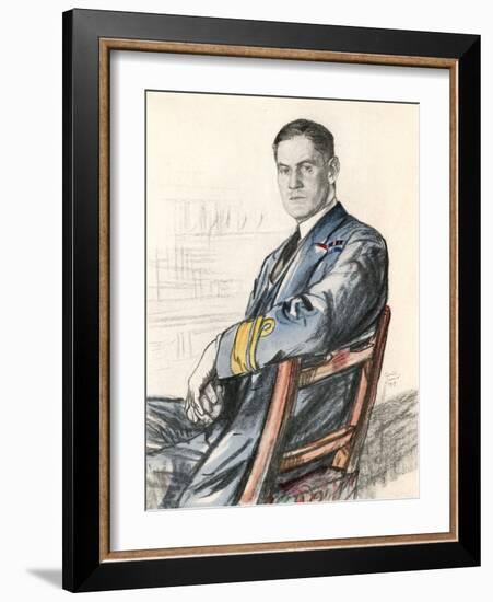 Admiral T D W Napier-null-Framed Art Print