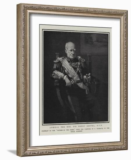 Admiral the Honourable Sir Henry Keppel-Francis Barraud-Framed Giclee Print