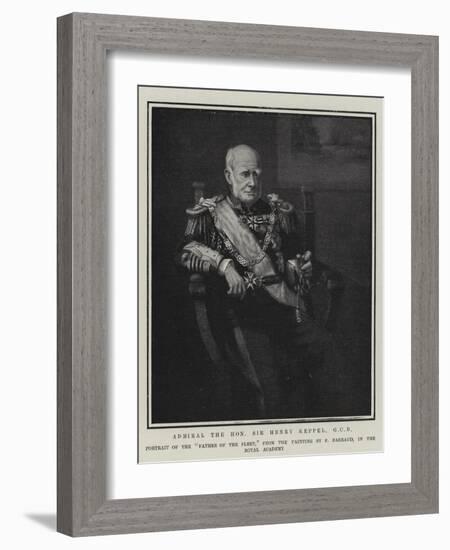 Admiral the Honourable Sir Henry Keppel-Francis Barraud-Framed Giclee Print