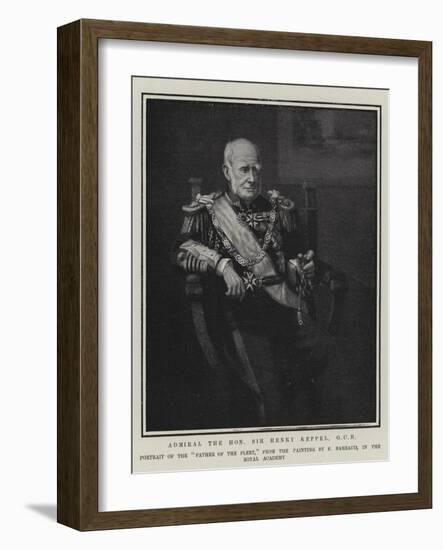 Admiral the Honourable Sir Henry Keppel-Francis Barraud-Framed Giclee Print