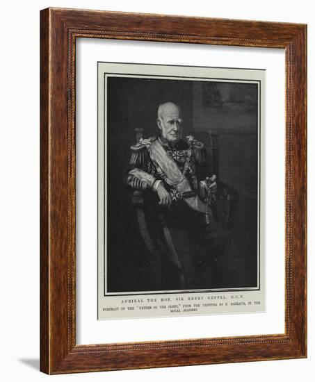 Admiral the Honourable Sir Henry Keppel-Francis Barraud-Framed Giclee Print