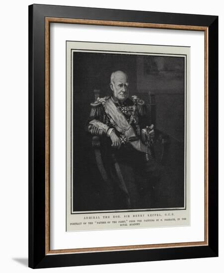 Admiral the Honourable Sir Henry Keppel-Francis Barraud-Framed Giclee Print